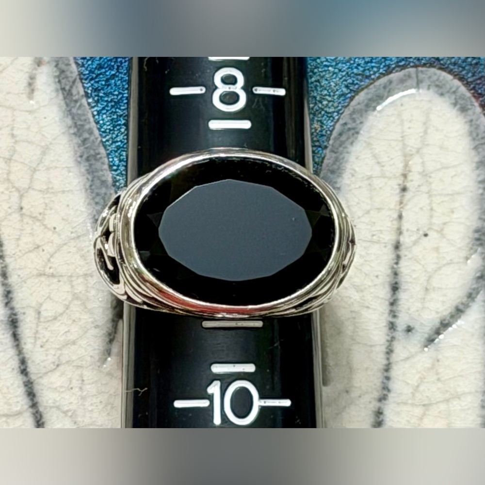 Silpada Smoky Swirl Ring -Chalcedony Stone - R2045_Size 9